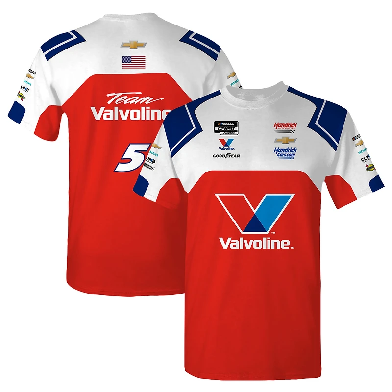V102207 KylLar Valvoline S25 CFS Uniforme sublimé pour adulte SST TEEMENSCR L25VA #4