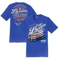 T-shirt pour homme de la collection Hendrick Motorsports Team Royal Kyle Larson Valvoline Car