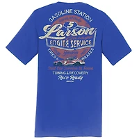 T-shirt pour homme de la collection Hendrick Motorsports Team Royal Kyle Larson Valvoline Car