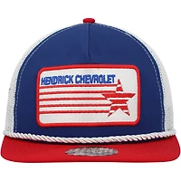 Men's New Era Blue/Red Kyle Larson Golfer Snapback Hat