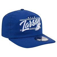 Men's New Era  Blue Kyle Larson Driver Script 19TWENTY Adjustable Hat