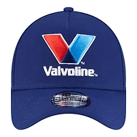 Men's New Era  Blue NASCAR Kyle Larson Valvoline 9FORTY A-Frame Adjustable Hat