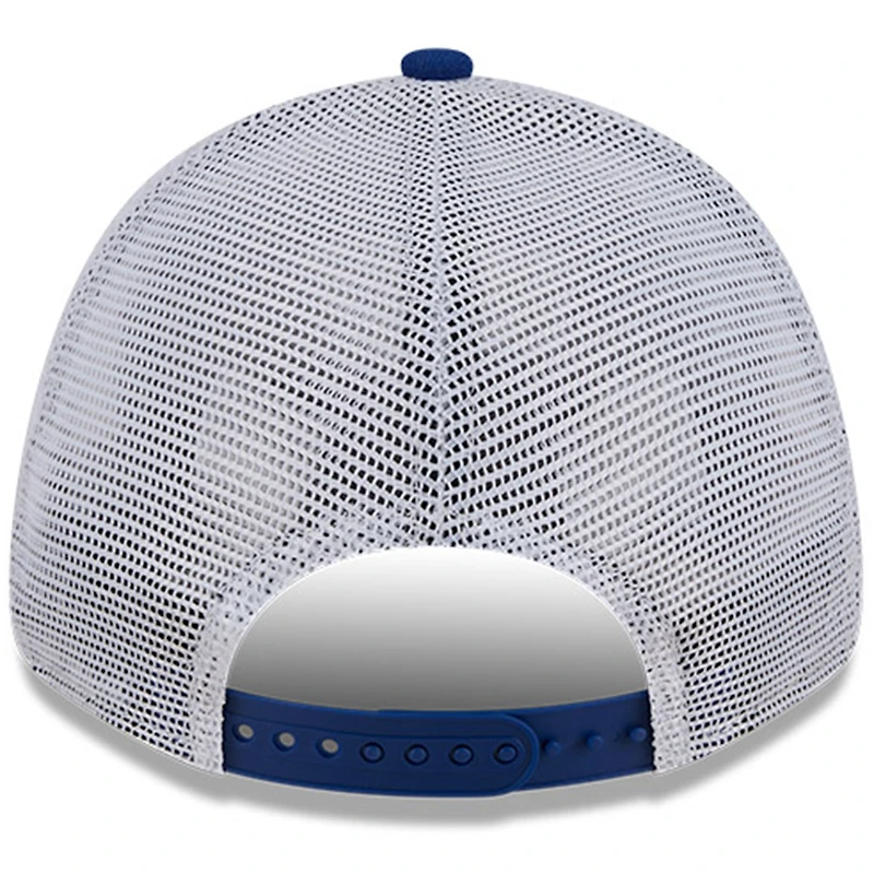 Men's New Era  Royal/White Kyle Larson Hendrickcars.com 9FORTY Trucker Adjustable Hat