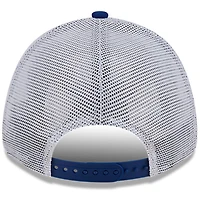 Men's New Era  Royal/White Kyle Larson Hendrickcars.com 9FORTY Trucker Adjustable Hat