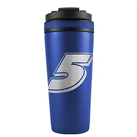 WinCraft Kyle Larson 26oz. Bouteille de mélangeur de shaker à glace en acier inoxydable