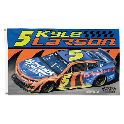 WinCraft Kyle Larson Darlington Throwback One-Sided 3' x 5' Deluxe Flag