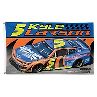 WinCraft Kyle Larson Darlington Throwback One-Sided 3' x 5' Deluxe Flag