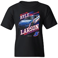 Youth Hendrick Motorsports Team Collection Black Kyle Larson HendrickCars.com Car T-Shirt