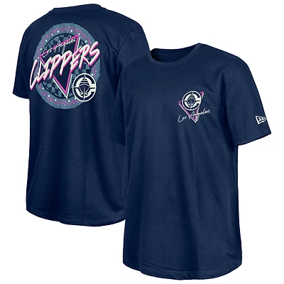 T-shirt phosphorescent bleu marine LA Clippers de New Era