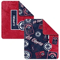 Couverture Dream Weave 50" x 60" des LA Clippers