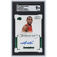 Grant Hill Los Angeles Clippers Autographié 2012-13 Panini Flawless Emerald Inscription 15-16 Replay Buyback # 11 #1/1 SGC Authentifié 9 Carte