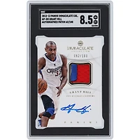 Grant Hill Los Angeles Clippers Autographié 2012-13 Panini Immaculate Collection Autograph Patch 3 Couleur Relic #AP-GH #62/100 SGC Authentifié 8.5 Carte