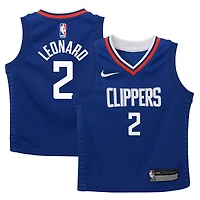 Infant Nike Kawhi Leonard Royal LA Clippers Swingman Player Jersey - Icon Edition