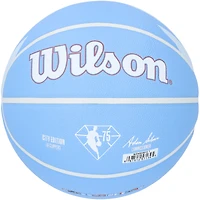 Ballon de basket-ball de collection Wilson City Edition 2023-24 autographié par James Harden LA Clippers