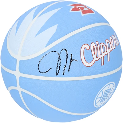 Ballon de basket-ball de collection Wilson City Edition 2023-24 autographié par James Harden LA Clippers