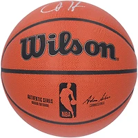 Ballon de basket-ball d'intérieur/extérieur Wilson Authentic Series autographié par James Harden LA Clippers