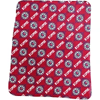 LA Clippers Couverture légère à motif répété 60 po x 50 po