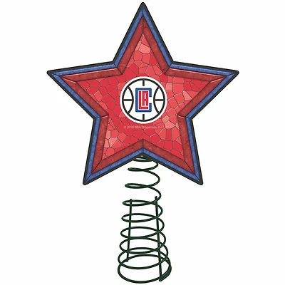 LA Clippers Mosaic Tree Topper