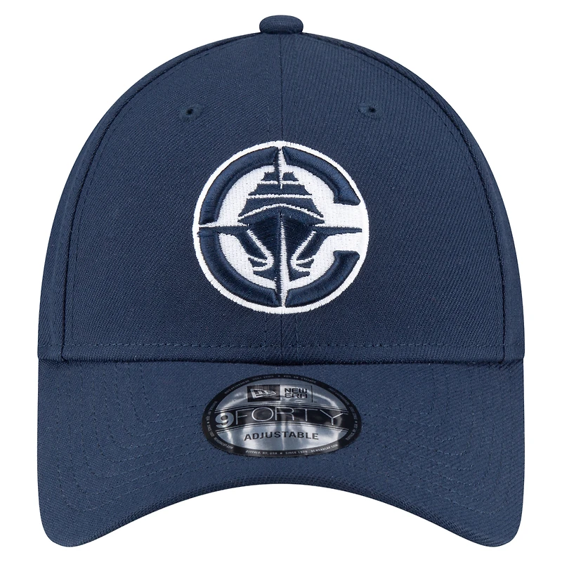 Casquette ajustable New Era bleu marine LA Clippers The League 9FORTY pour homme