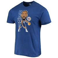 Men's '47 Kawhi Leonard Heathered Royal LA Clippers Bobblehead T-Shirt