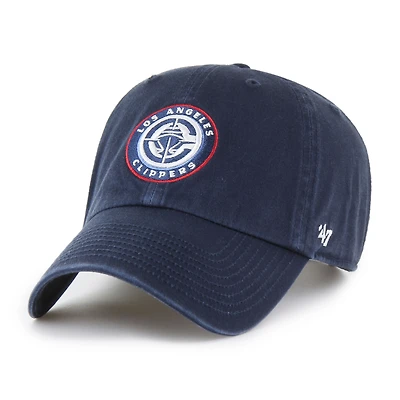 Casquette ajustable « 47 Navy LA Clippers Core Logo Clean Up » pour homme