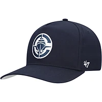 Men's '47 Navy LA Clippers Core Logo Hitch Adjustable Hat