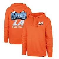 Sweat à capuche homme '47 Orange LA Clippers 2025/26 City Edition Jab Step Headline