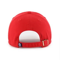 Casquette ajustable « 47 » rouge LA Clippers Core Logo Clean Up pour homme