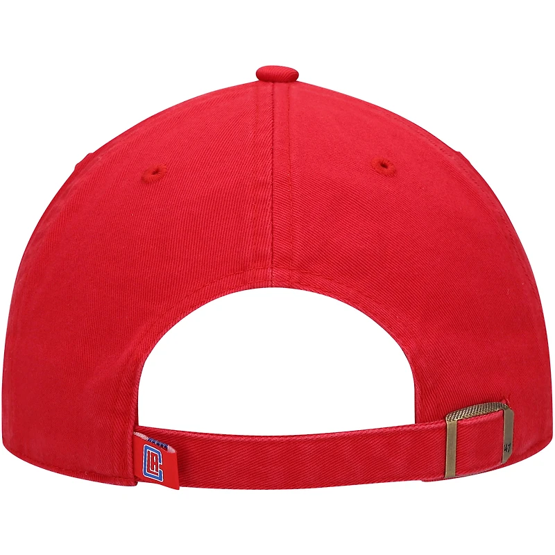 Casquette réglable '47 Red LA Clippers Team Clean Up pour homme