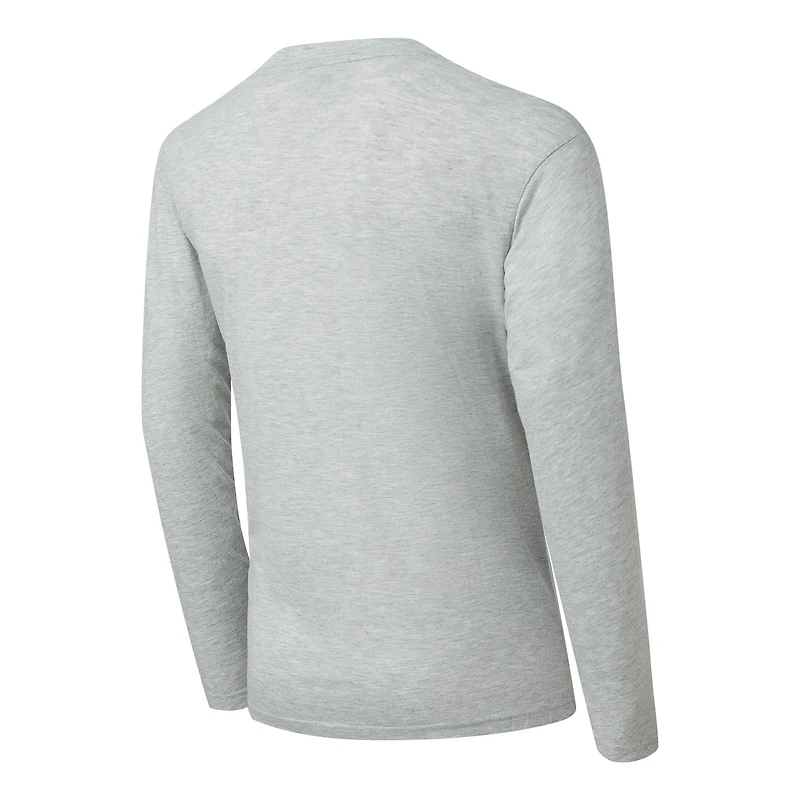 Ensemble t-shirt à manches longues et pantalon carreaux LA Clippers Regulate bleu marine de Concepts Sport pour homme