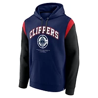 Sweat à capuche Fanatics Navy LA Clippers Scorer pour homme