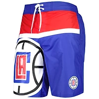 Maillot de bain G-III Sports by Carl Banks Royal LA Clippers Sea Wind pour homme