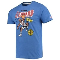 Hommage Kawhi Leonard Royal LA Clippers Comic Book Player T-shirt triple mélange pour homme