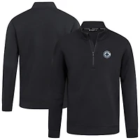 Pull à fermeture éclair quart de tour Accolade Cushion noir pour homme Levelwear des LA Clippers