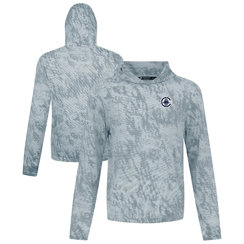 Men's Levelwear Gray LA Clippers Platform Pullover Hoodie