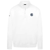 Pull Murray blanc à fermeture éclair quart de tour pour homme Levelwear des LA Clippers