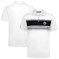 Polo blanc Levelwear LA Clippers Onward pour homme