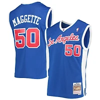 Men's Mitchell & Ness Corey Maggette Red LA Clippers 2000/01 Hardwood Classics Swingman Jersey