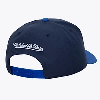 Men's Mitchell & Ness Navy LA Clippers Legendary Pro Pinch Snapback Hat