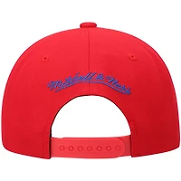 Men's Mitchell & Ness Red/Royal LA Clippers Team Two-Tone 2.0 Snapback Hat