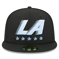 Men's New Era Black LA Clippers 2025/26 City Edition Alternate 59FIFTY Fitted Hat