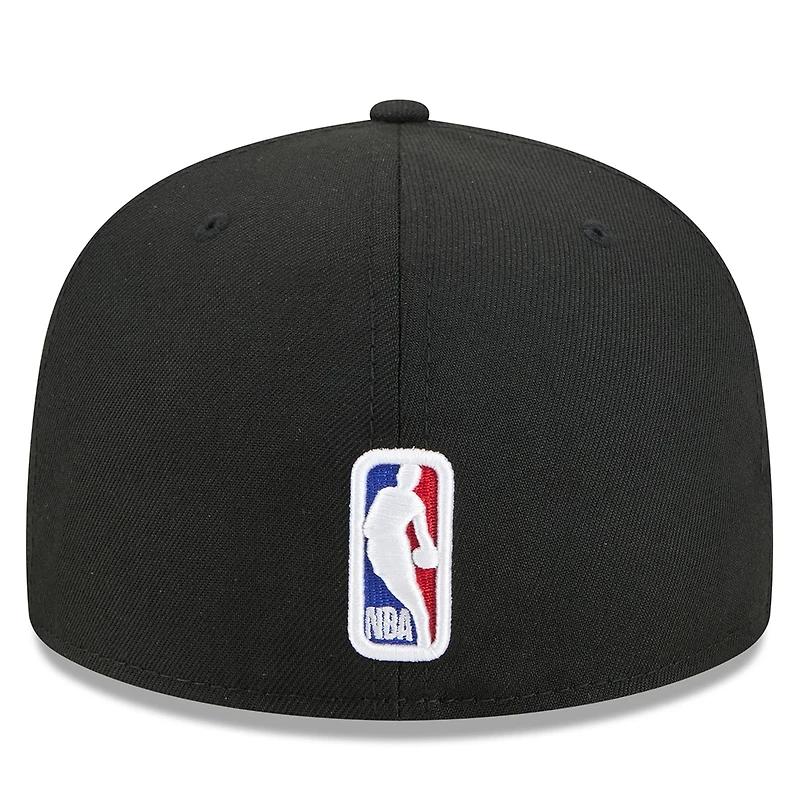 Casquette ajustée New Era LA Clippers City Edition Alternate 59FIFTY noire pour homme