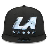 Men's New Era Black LA Clippers 2025/26 City Edition Alternate 9FIFTY Snapback Hat