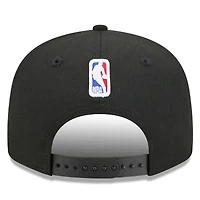Men's New Era Black LA Clippers 2025/26 City Edition Alternate 9FIFTY Snapback Hat