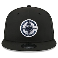 Casquette snapback New Era noire LA Clippers 2026 NBA Draft Crystal 9FIFTY pour homme