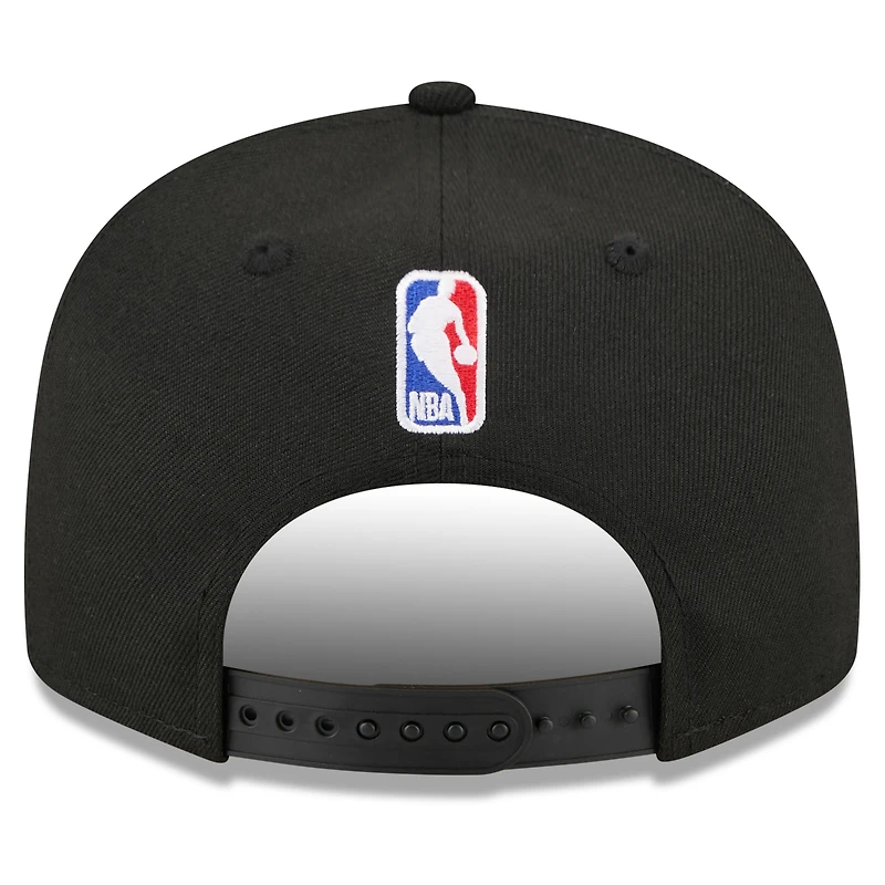 Men's New Era Black LA Clippers 2026 NBA Draft Crystal 9FIFTY Snapback Hat
