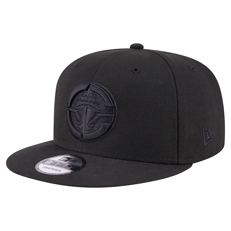 Casquette snapback 9FIFTY noire New Era LA Clippers pour homme