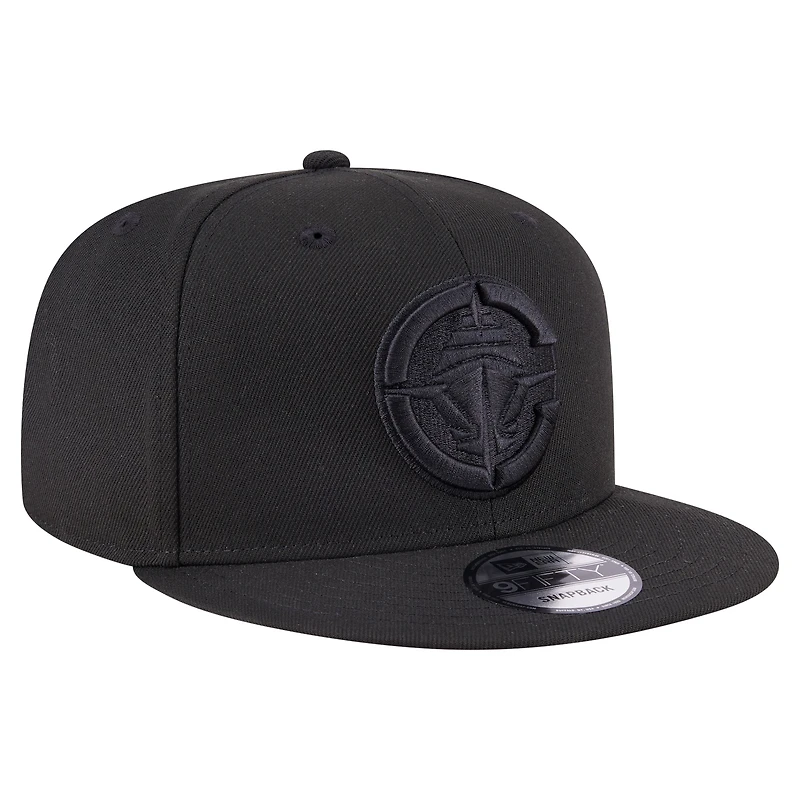 Casquette snapback 9FIFTY noire New Era LA Clippers pour homme