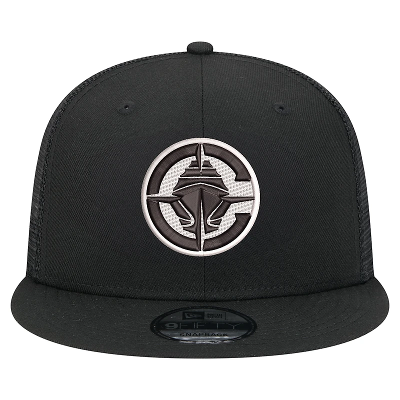 Casquette snapback 9FIFTY noire New Era LA Clippers pour homme