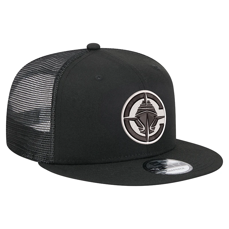 Casquette snapback 9FIFTY noire New Era LA Clippers pour homme
